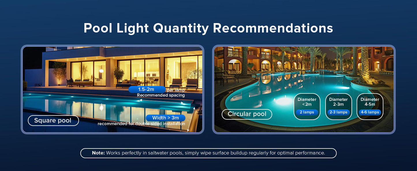 RGB Pool Lights