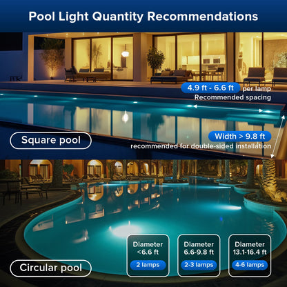 RGB Pool Lights
