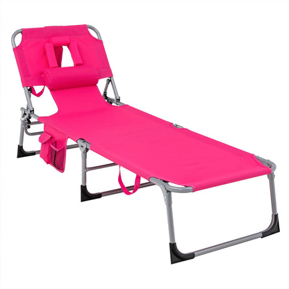 Adjustable Lounge Tanning Chair