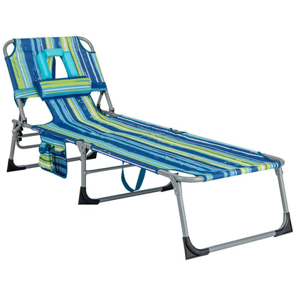 Adjustable Lounge Tanning Chair